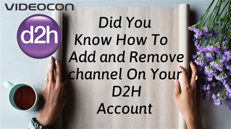 how to add a d2h account